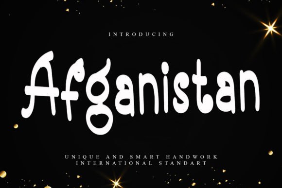Afganistan Font: Elegant Handwritten Style for Makers