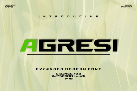 Agresi Font: Bold Branding for Small Businesses