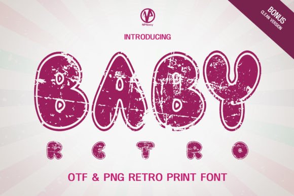 Baby Retro Font for Creative Projects