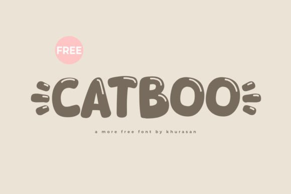 Catboo: A Modern Display Font