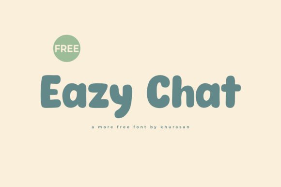 Eazy Chat Font for Web Design
