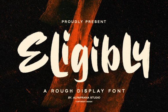 Eligibly: A Modern Display Font for Polished Branding