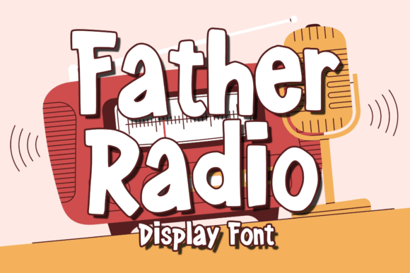 Father Radio Font for Web Design