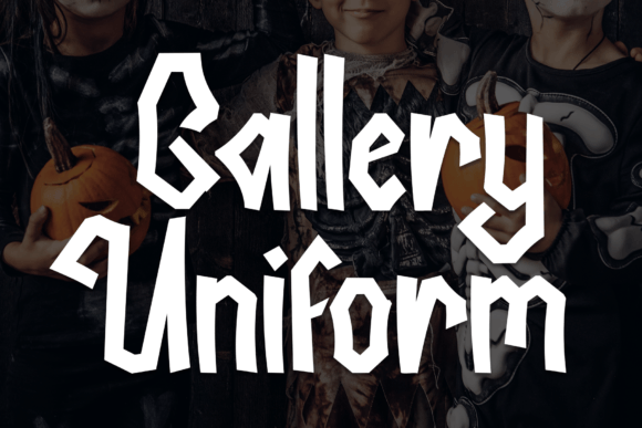 Gallery Uniform: The Quirky Display Font for Scroll-Stopping Ads