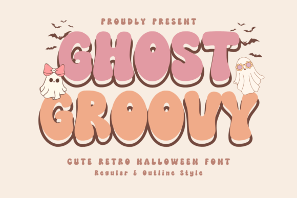 Ghost Groovy Font for Creative Projects