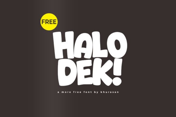 Halo Dek Font for Web Design
