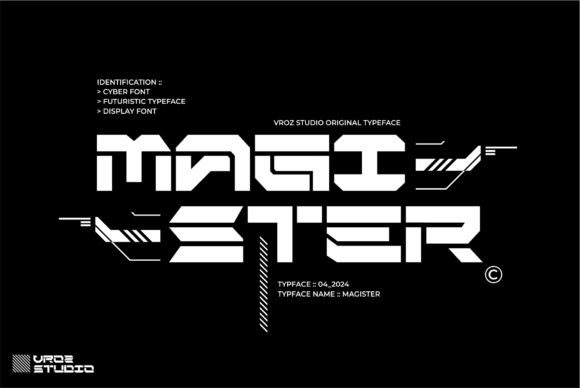 Magister: Futuristic Font for Bold Campaigns