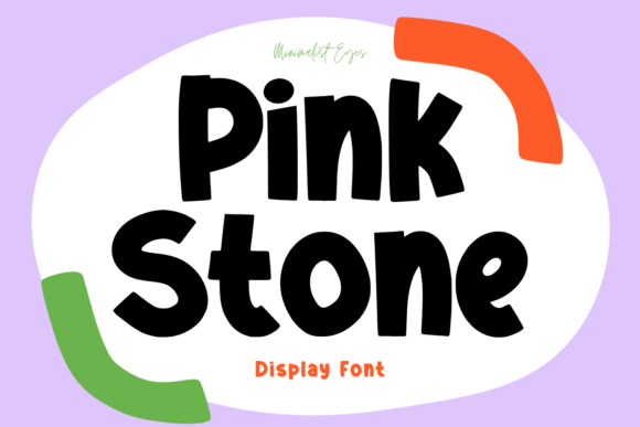 Pink Stone Font for Creative Projects