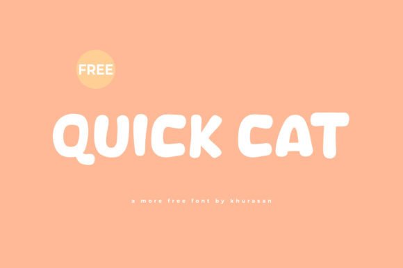 Quick Cat Font for Business Branding
