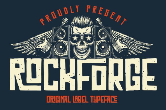 Rockforge: A Bold Display Font for Web Design