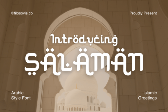 Salaman Font Review: A Playful Arabic-Style Display Typeface