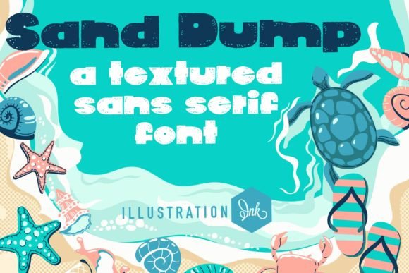 Sand Dump Font: Whimsical Display Type