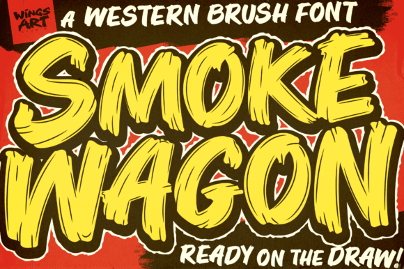 Smoke Wagon Font for Bold Web Design