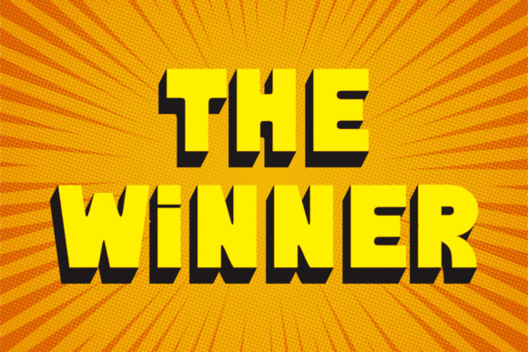 The Winner Font for Bold Branding